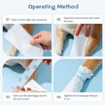 20-Pack Waterproof Dog Socks for Injured Paws