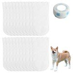 20-Pack Waterproof Dog Socks for Injured Paws