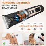 Gimars 6-in-1 Gold Dog Clippers and Scissors Set