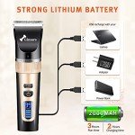 Gimars 6-in-1 Gold Dog Clippers and Scissors Set