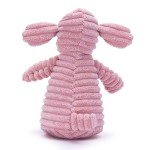Zappi Co Pink Lamb Plush Dog Toy with Squeaker