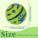 Interactive Giggle Ball Squeaky Toy for Dogs