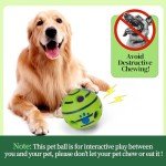 Interactive Giggle Ball Squeaky Toy for Dogs