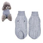 Cozy Knitted Turtleneck Sweater for Small Dogs