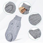 Cozy Knitted Turtleneck Sweater for Small Dogs