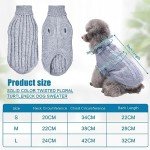 Cozy Knitted Turtleneck Sweater for Small Dogs