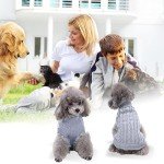 Cozy Knitted Turtleneck Sweater for Small Dogs