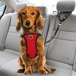 SlowTon 2-in-1 Adjustable Dog Car Seatbelt - 2 Pack