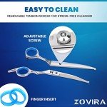 Dog Grooming Scissors Set with Leather Pouch