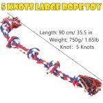 Indestructible Dog Rope Toy for Aggressive Chewers