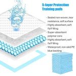 Waylyee Super Absorbent Disposable Puppy Training Pads