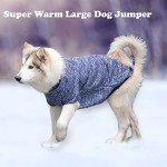 Supjade 2-Pack Large Dog Winter Sweaters