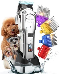 Oneisall Cordless Dog Grooming Clippers Kit