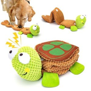 Turtle Puzzle Toy for Dog Boredom and Fun