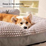 Cozy Gray Dog Bed with Waterproof Cover