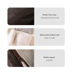 Cozy Gray Dog Bed with Waterproof Cover