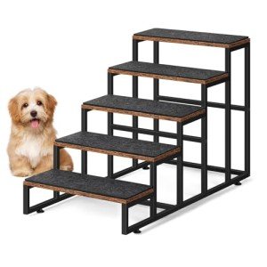 CADUKE 5-Step Pet Stairs for Dogs and Cats
