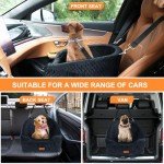 Comfy Memory Foam Dog Car Seat for Small Dogs