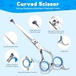 Nobleza 5-in-1 Dog Grooming Scissors Set