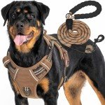 Heavy Duty Tactical Dog Harness for Large Dogs