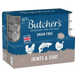 Butchers Joints & Coat Wet Dog Food Trays 12 Pack