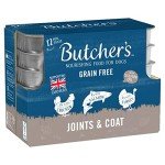Butchers Joints & Coat Wet Dog Food Trays 12 Pack