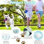 40 Pack Waterproof Dog Boots for Injured Paws