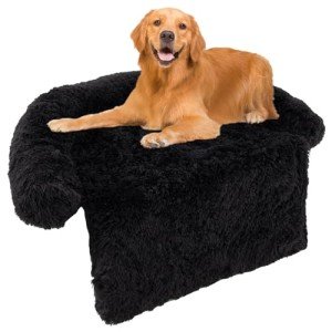 Maxmass Plush Dog Sofa Bed with Removable Cover