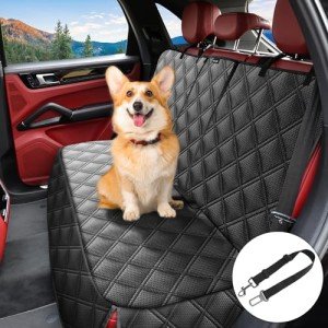 Premium Waterproof Dog Car Seat Cover 58x45 cm