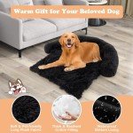 Maxmass Plush Dog Sofa Bed with Removable Cover