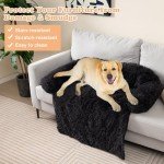 Maxmass Plush Dog Sofa Bed with Removable Cover