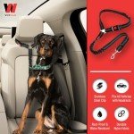 2 Pack Dog Seat Belts for Car Safety