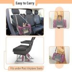 Pink Soft-Sided Pet Carrier for Dogs and Cats