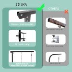 Adjustable Dog Grooming Arm with Hammock Support