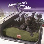 Extra Large Washable Calming Dog Bed - Green