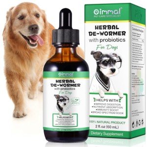 Natural Dog Wormer and Flea Treatment Drops 60ml