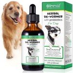 Natural Dog Wormer and Flea Treatment Drops 60ml