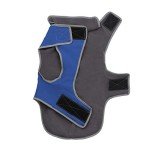 Fleece-Lined Waterproof Dog Jacket - Reflective Vest