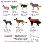 Fleece-Lined Waterproof Dog Jacket - Reflective Vest