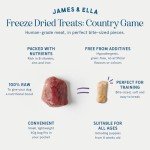 James & Ella Freeze-Dried Country Game Dog Treats