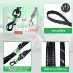 6FT Reflective Dog Leash with Padded Handle