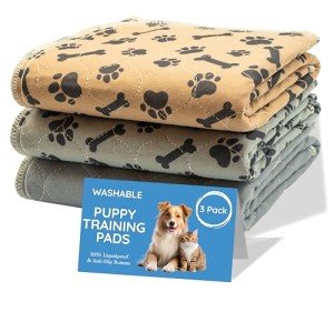 Washable Puppy Training Pads - 3-Pack