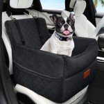 Small Dog Car Seat with Memory Foam Cushion