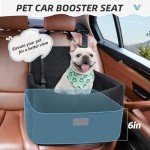Small Dog Car Seat with Memory Foam Cushion