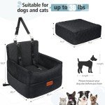 Small Dog Car Seat with Memory Foam Cushion