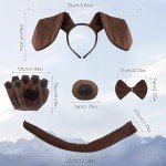 5-Piece Dachshund Puppy Costume Set for Halloween