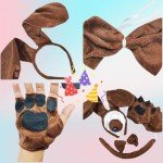 5-Piece Dachshund Puppy Costume Set for Halloween