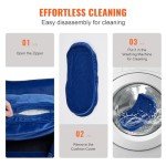 Soft Velvety Dog Couch for Small Pets - Dark Blue