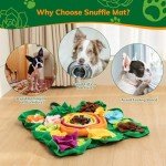 IOKHEIRA Snuffle Mat - Interactive Dog Feeding Toy