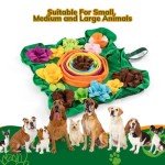 IOKHEIRA Snuffle Mat - Interactive Dog Feeding Toy